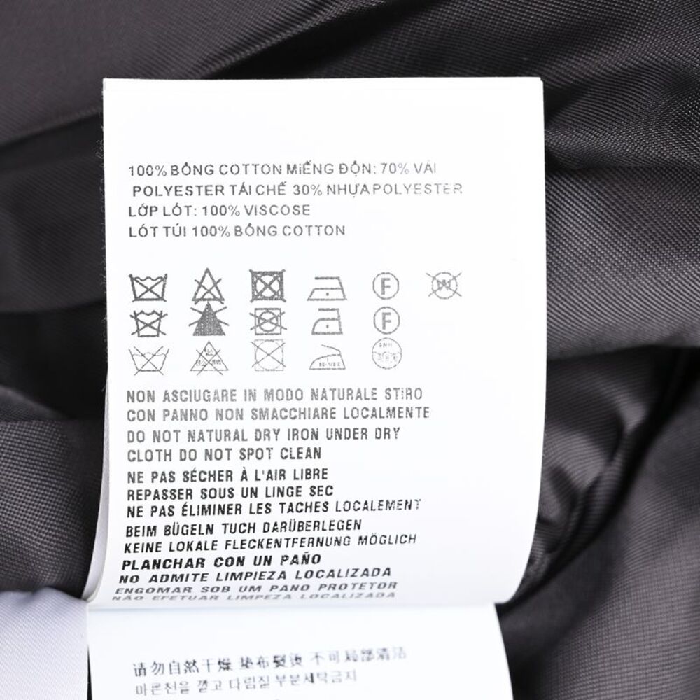 Miu Miu Zip-Up Padded Hooded Jacket in Grey Cotton - Picture 9 of 12
